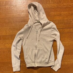 Cream Hoodie Sweatshirt